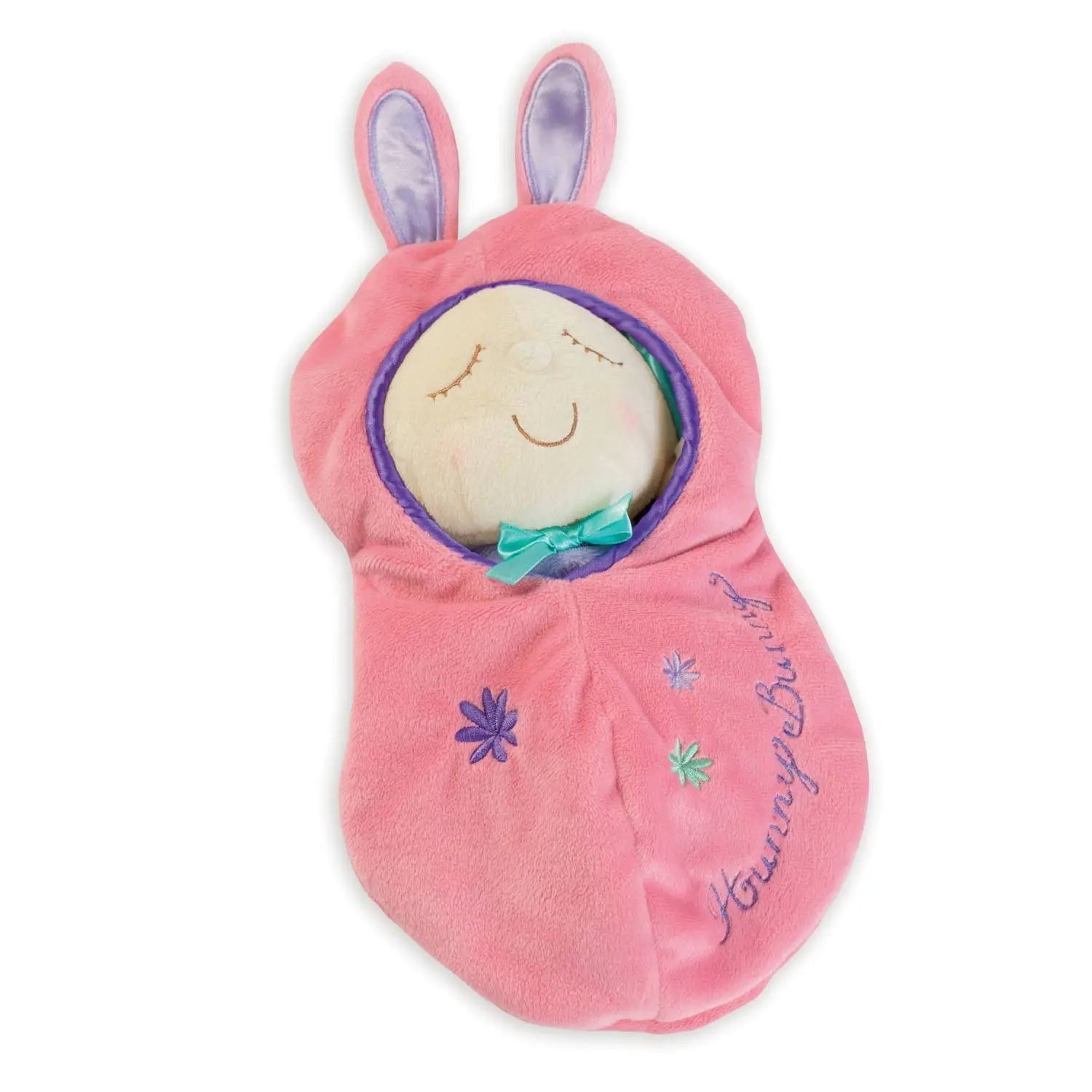 Snuggle Bunny Pink Plush Bunny