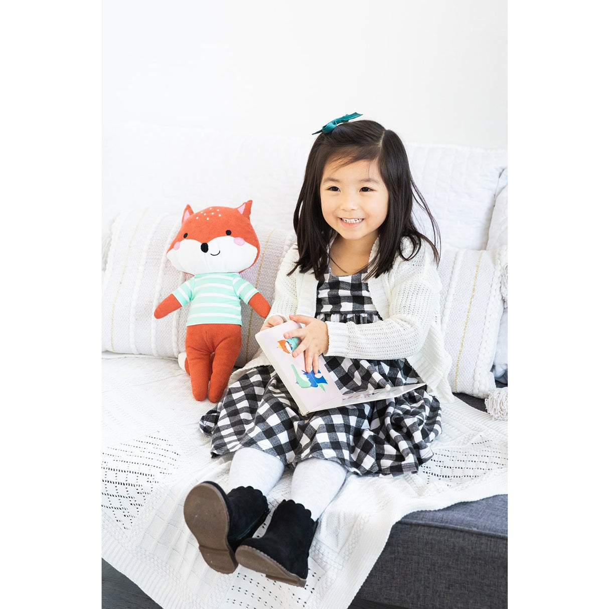 Fox Toy & Book Set - HoneyBug 