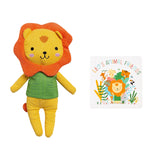 Lion Toy & Book Set - HoneyBug 