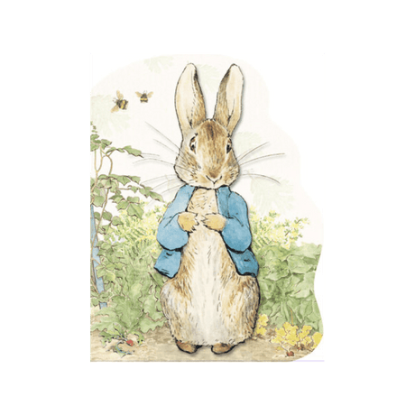 Peter Rabbit Large Shaped Board Book - HoneyBug 