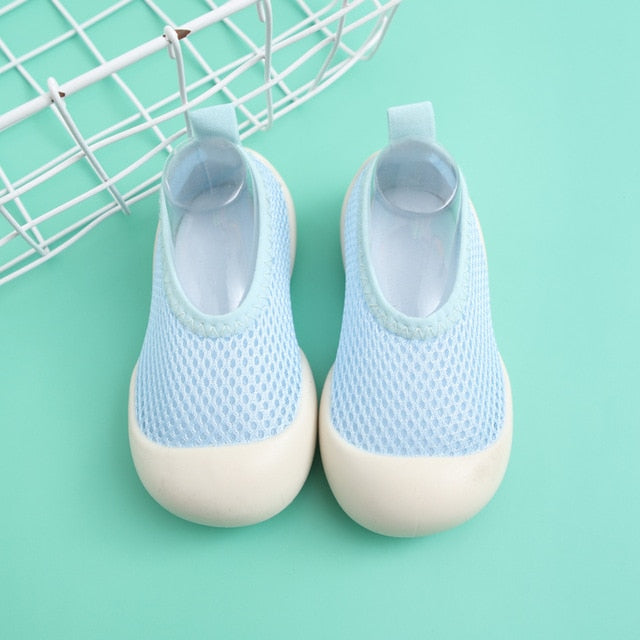 Baby First Walkers - Light Blue - HoneyBug 