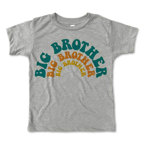 Big Brother Tee - Gray - HoneyBug 