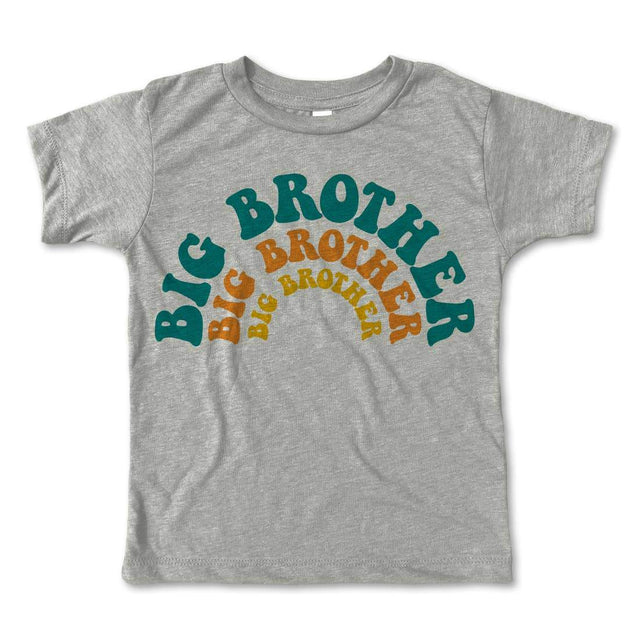 Big Brother Tee - Gray - HoneyBug 