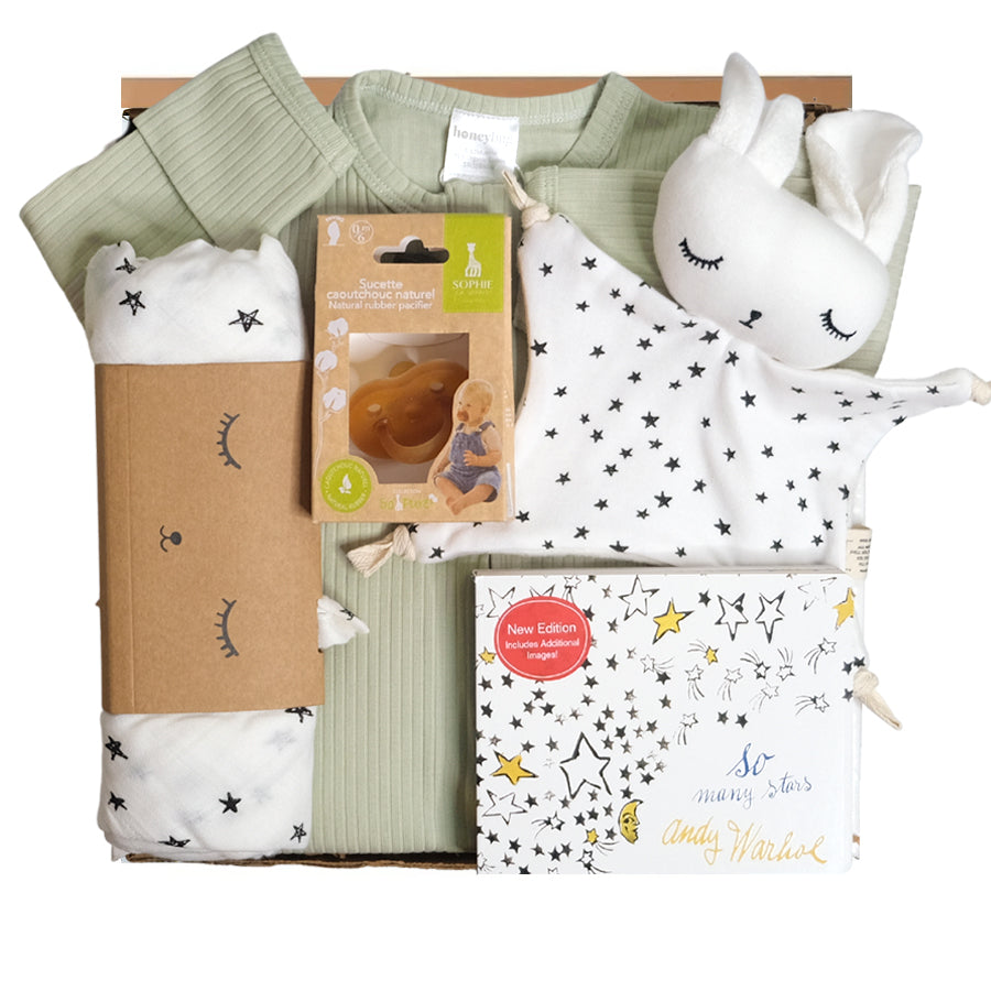 Twinkle, Twinkle Little Baby Gift Box - Fern - HoneyBug 