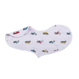 Ultimate Road Trip Bamboo Heart Bib 2PK - HoneyBug 