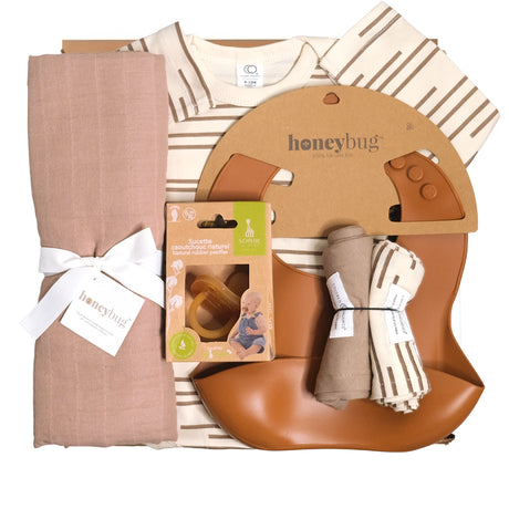 Log Stripe Baby Gift Box - HoneyBug 