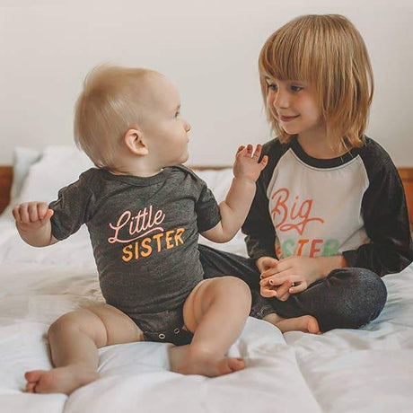 Big Sister Raglan Tee - HoneyBug 