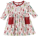 Cozy Christmas Dress - HoneyBug 