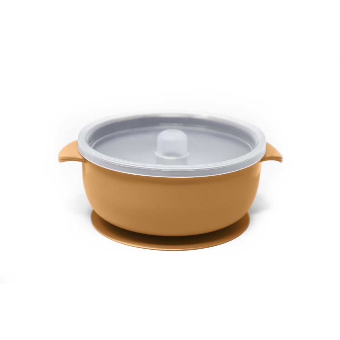 Suction Bowl - Mustard - HoneyBug 