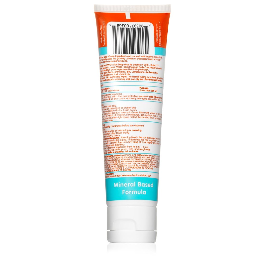 Thinkbaby Safe Sunscreen Spf 50+ - HoneyBug 