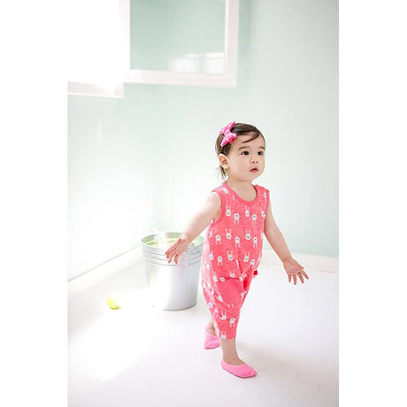 Unisex Baby 1-Piece Summer Romper Jumpsuit Coolcool Rabbit - HoneyBug 