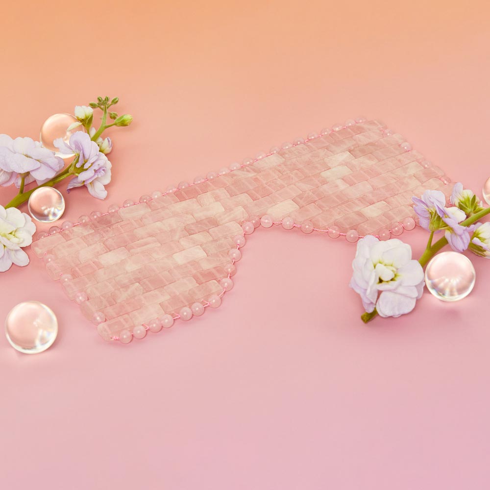 Rose Quartz Eye Mask by WTHN - HoneyBug 